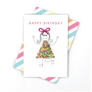 FP13 Freckle Girl Birthday